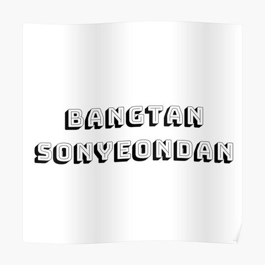 Discover bangtan sonyeondan Premium Matte Vertical Poster