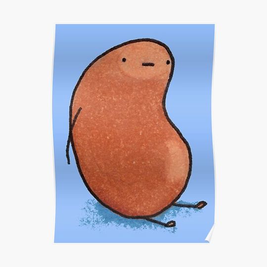 Discover bean Premium Matte Vertical Poster
