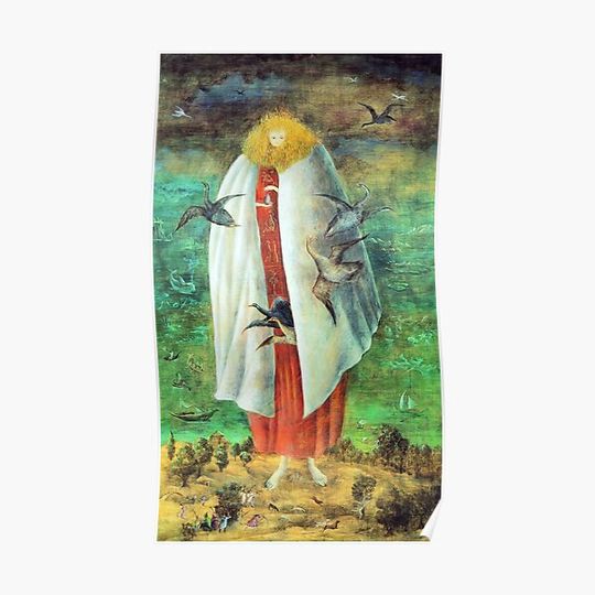 Discover The Giantess (c. 1947) BY Leonora Carrington Premium Matte Vertical Poster
