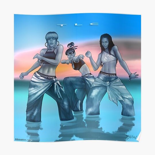 Discover TLC Waterfalls Premium Matte Vertical Poster