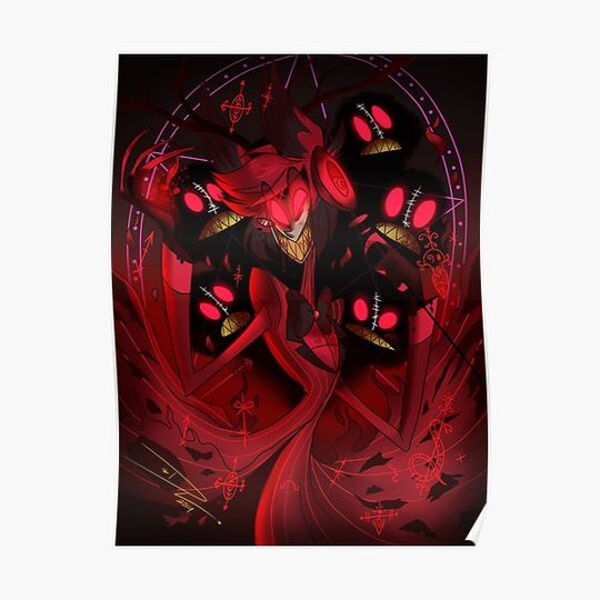 Discover Hazbin hotel Alastor Premium Matte Vertical Poster