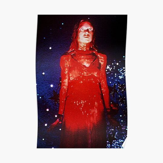 Discover Carrie 1976,  Horror fan gift Premium Matte Vertical Poster