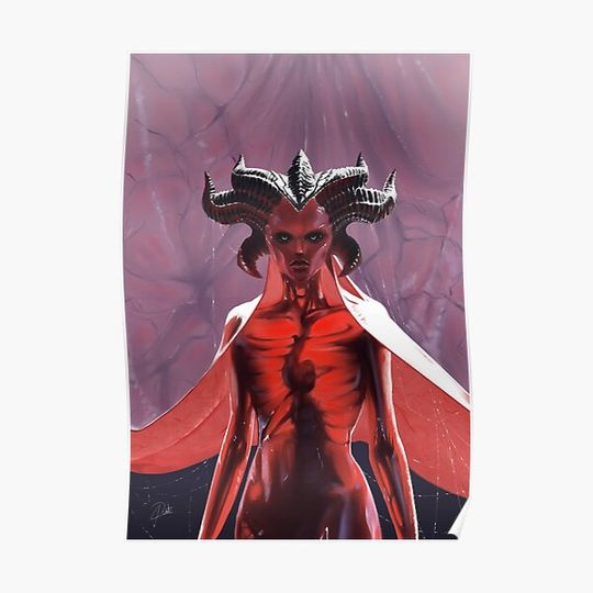 Discover Lilith Diablo IV Premium Matte Vertical Poster