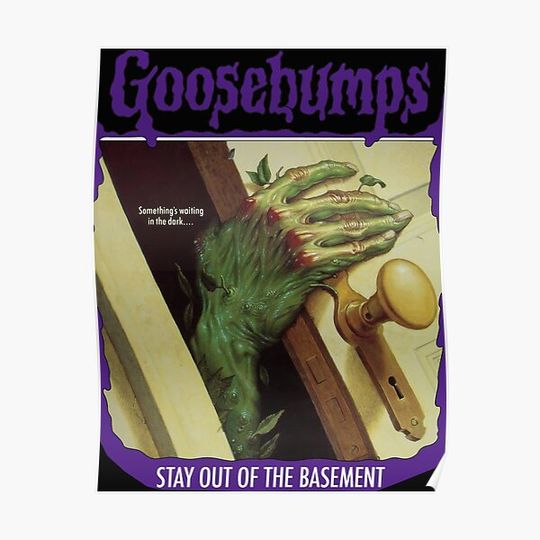 Discover STAY OUT OF THE BASEMENT Premium Matte Vertical Poster