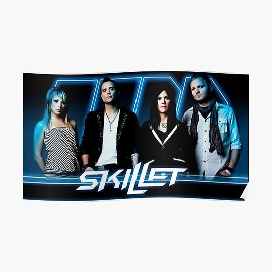 Discover skillet group band Premium Matte Vertical Poster