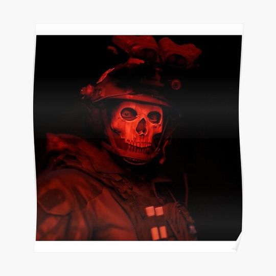 Discover simon riley simon ghost riley Premium Matte Vertical Poster