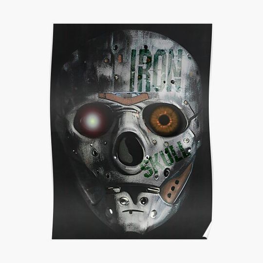Discover IRON SKUL Premium Matte Vertical Poster