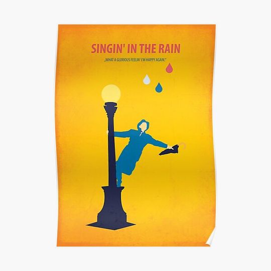 Discover Singin 'in the Rain Premium Matte Vertical Poster
