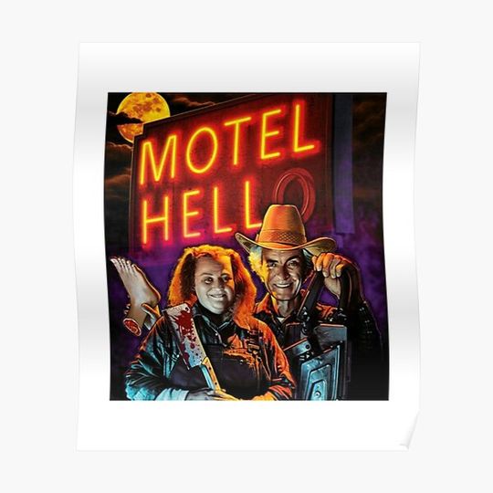 Discover Motel Hell Premium Matte Vertical Poster