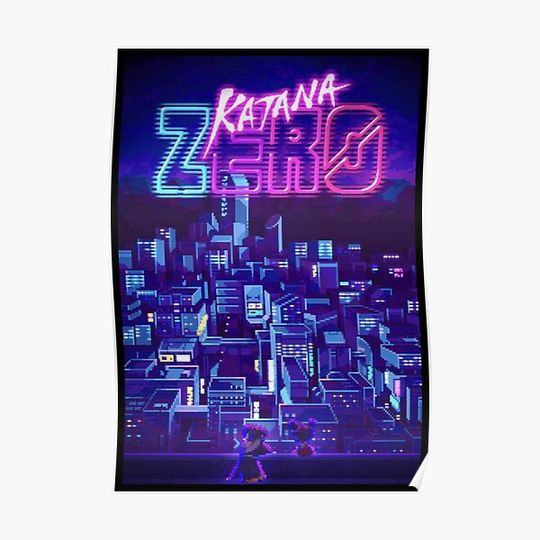 Discover KATANA ZERO Premium Matte Vertical Poster