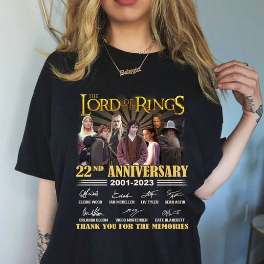 Discover The Lord of The Rings Shirt | The Lord of The Rings Anniversary