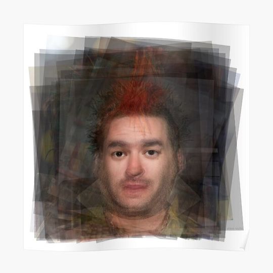 Discover Fat Mike NOFX Portrait Premium Matte Vertical Poster