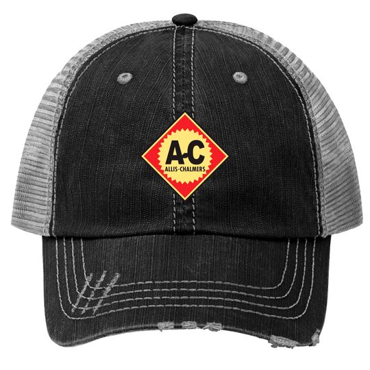 Discover ALLIS CHALMERS TRACTORS LOGO Trucker Hats