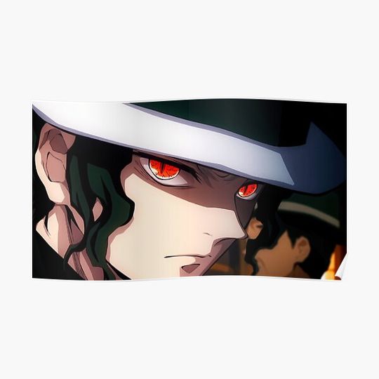 Discover Muzan Kibutsuji Premium Matte Vertical Poster