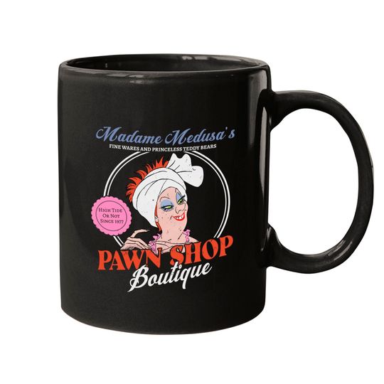 Discover Madame Medusa The Rescuers Villains Pawn Shop Mugs