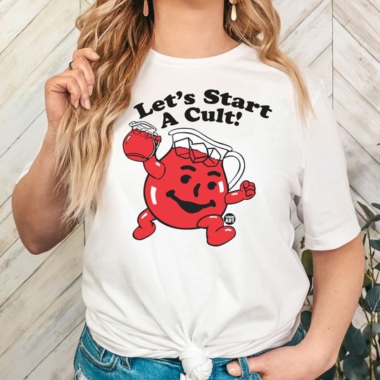 Discover Let's Start a Cult Kool-Aid T Shirt