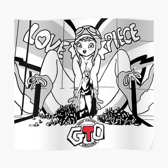 Discover Great Teacher Onizuka Premium Matte Vertical Poster