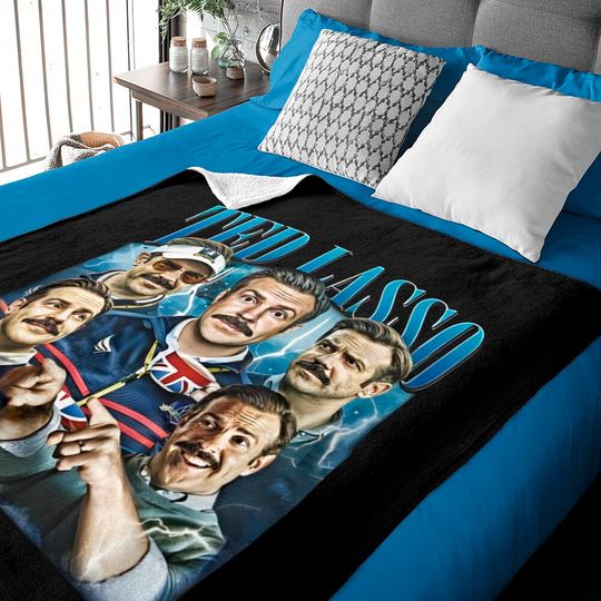 Discover Limited Ted Lasso Vintage Baby Blankets, Gift For Women and Man Unisex Baby Blankets