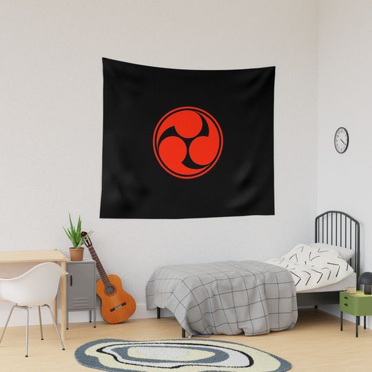 Discover Mitsu Tomoe - Japan - Shinto Trinity Symbol - Triskele Tapestry