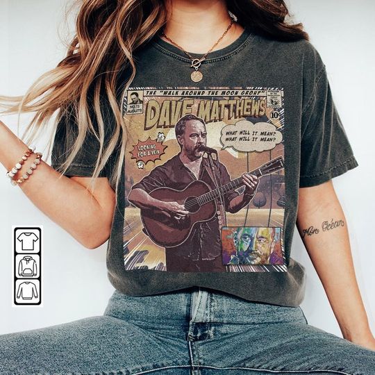 Discover Dave Matthews Band Comic Shirt
