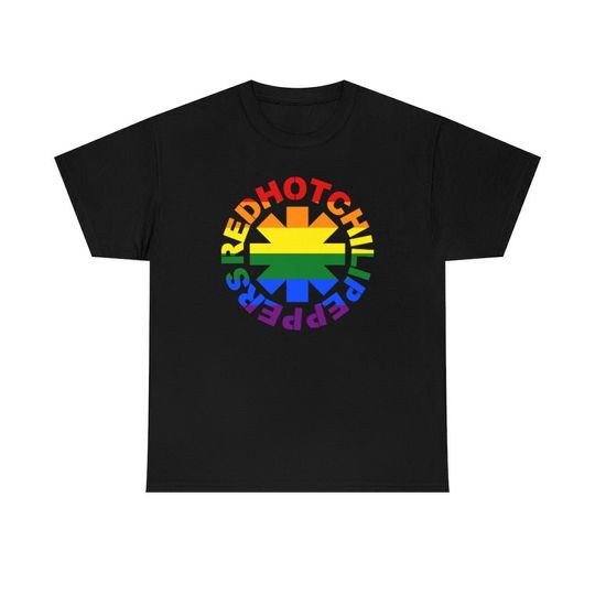 Discover Red Hot Chili Peppers Pride Flag Shirt