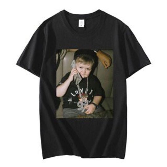 Discover Hasbulla Fighting Meme T-shirt Mini Khabib Blogger Graphic T-shirts