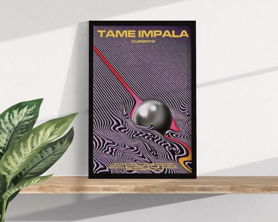 Discover Tame Impala Poster - Currents - Tame Impala Inspired Poster