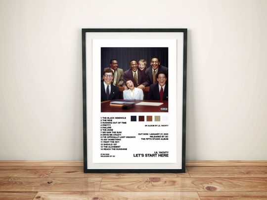 Discover Lil Yachty / Let's Start Here / Album Cover Poster