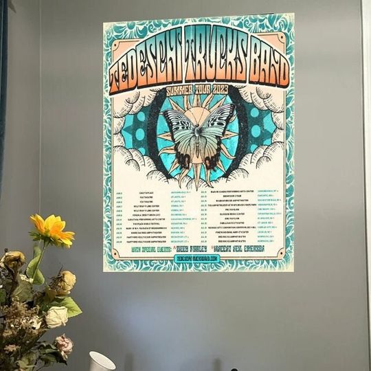 Discover Tedeschi Trucks Band Add 2023 Tour Dates Poster