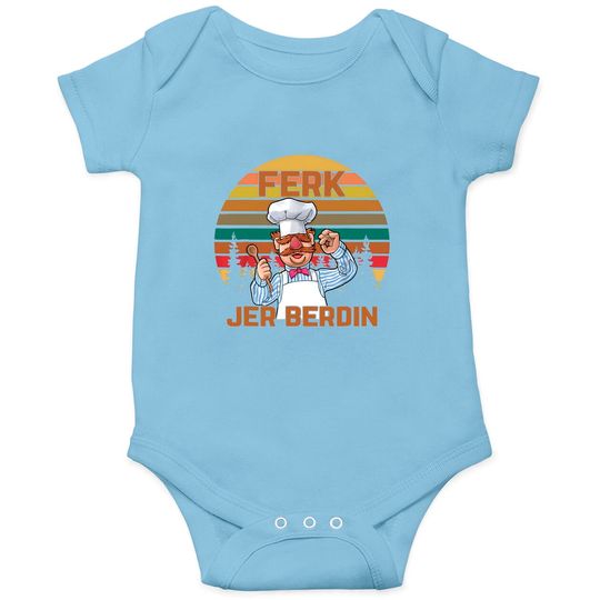 Discover Ferk Jer Berdin FJB Onesies, Chef Ferk Jer Berdin FJB Vintage Onesies