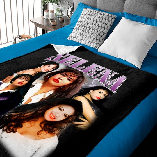 Discover Selena Quintanilla Vintage Baby Blankets - Fan Gift Collection