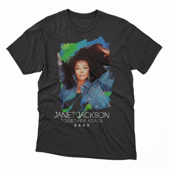 Discover Together Again Tour 2023 Shirt - Janet Jackson Shirt - Pop Queen Tshirt