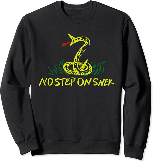 Discover No Step On Snek Sweatshirt