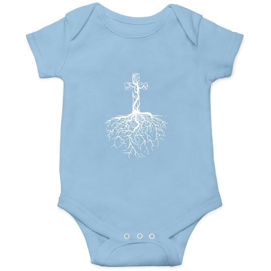 Discover Christian Cross Onesie | Cute Evangelical I Love Jesus Gift