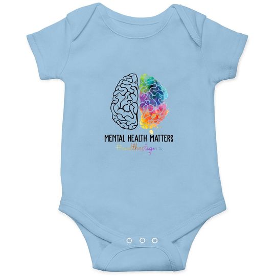 Discover Mental Health Matters Onesie End The Stigma Onesie