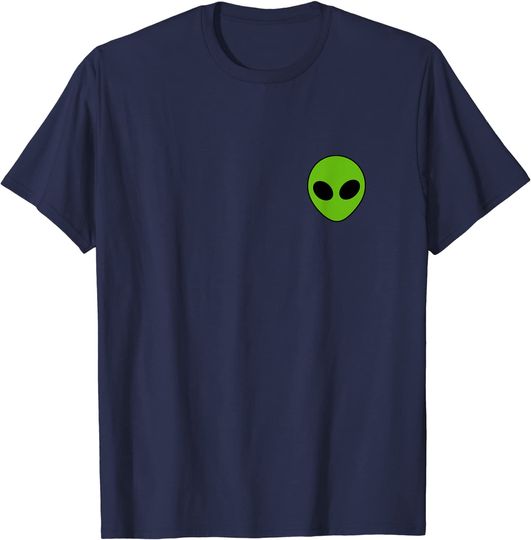 Discover Alien Head - Green Alien T-Shirt