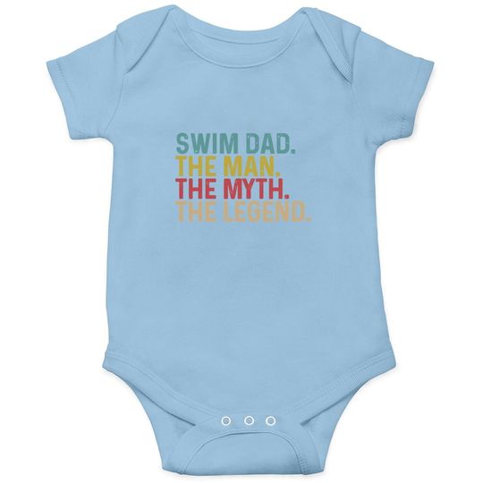 Discover Swimming Lover - Swim Dad Legend Onesie