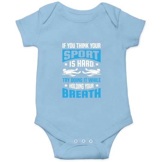Discover Proud Swimming Lover Quote Gifts Swimmer Saying Gift Onesie