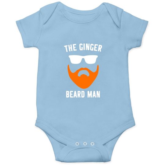 Discover Ginger Beard Redhead Irish Bearded Onesie
