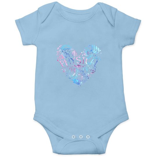 Discover Physical Therapist Gift Heart Pt Physical Therapy Onesie