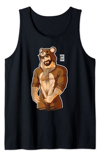 Discover Adam Likes Teddy Bears Tank Top