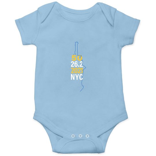 Discover New York 2021 Marathon 50th Onesie