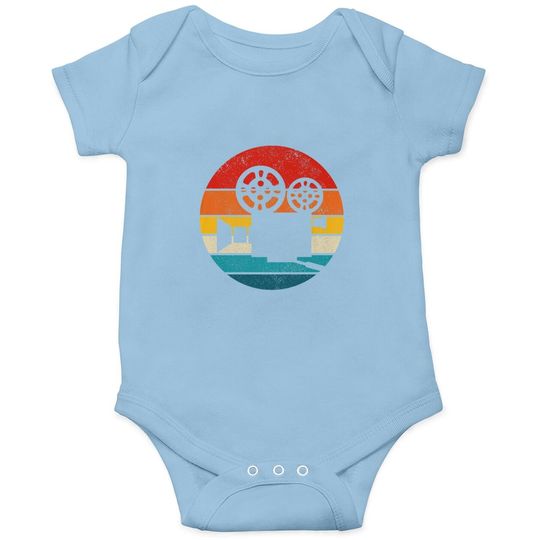 Discover Camera Vintage Movie Director Chair Film Making Onesie