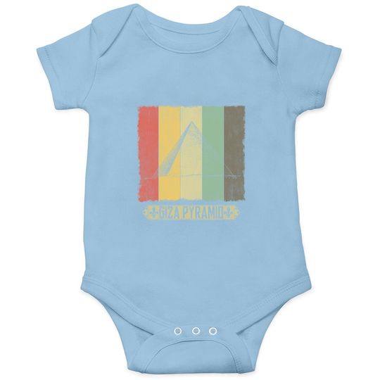 Discover Giza Pyramids Ancient Egyptian Architecture Onesie
