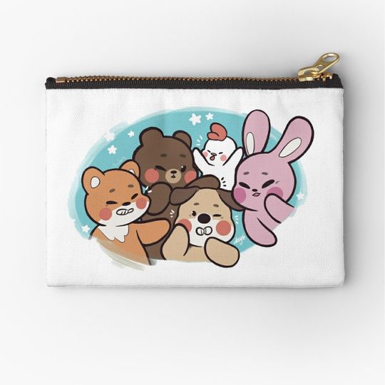 Discover Denimalz Zipper Pouch