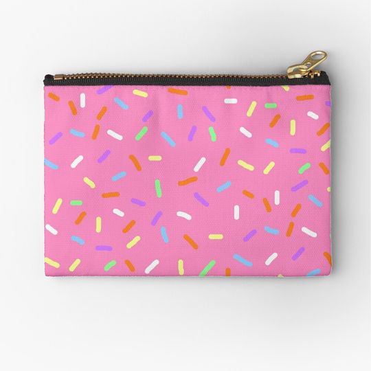 Discover Strawberry Sprinkles Makeup Bags