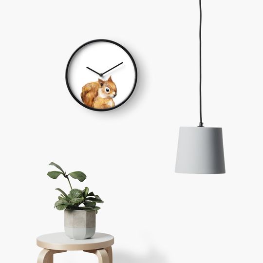 Discover Little Squirrel Clock