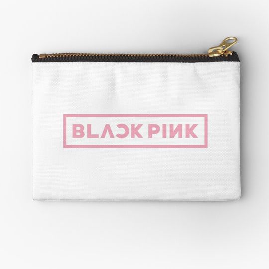 Discover Blackpink logo Zipper Pouch