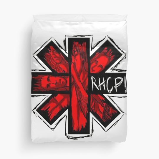 Discover Red Hot Chili Peppers Duvet Cover