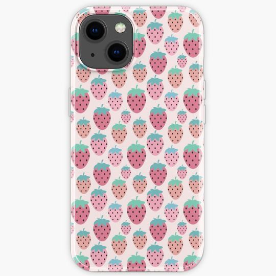 Discover Cute Strawberry  iPhone Case